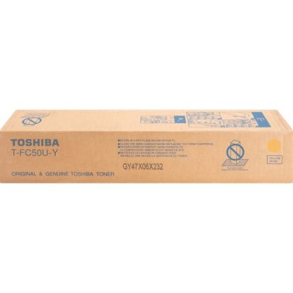 Toshiba Original Standard Yield Laser Toner Cartridge - Yellow - 1 Each1