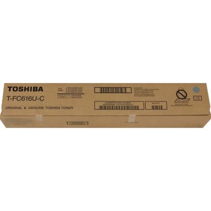 Toshiba Original Laser Toner Cartridge - Cyan - 1 Each1