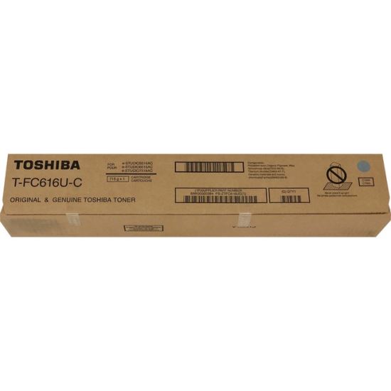 Toshiba Original Laser Toner Cartridge - Cyan - 1 Each1