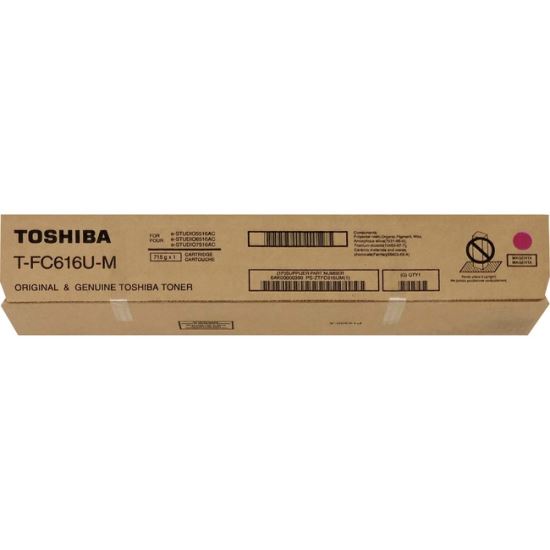 Toshiba Original Laser Toner Cartridge - Magenta - 1 Each1