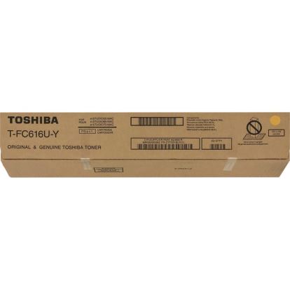 Toshiba Original Laser Toner Cartridge - Yellow - 1 Each1