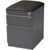 Lorell Seat Cushion Top Mobile File Pedestal File - 2-Drawer3