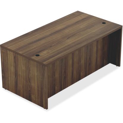 Lorell Chateau Series Walnut Laminate Desking1