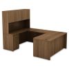 Lorell Chateau Series Walnut Laminate Desking4