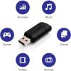 Verbatim 64GB PinStripe USB Flash Drive Business Pack8