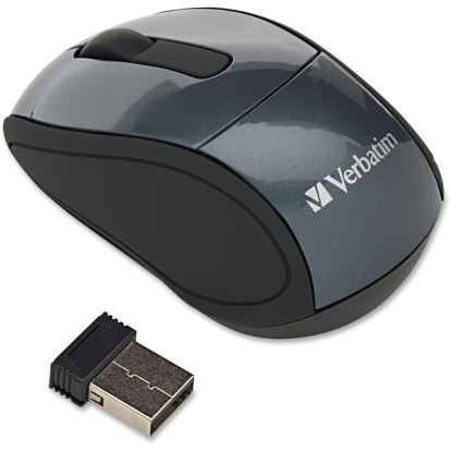 Verbatim Wireless Mini Travel Optical Mouse - Graphite1
