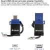 16GB Store 'n' Go Dual USB 3.2 Gen 1 Flash Drive for USB-C&trade; Devices - Blue5