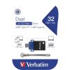 32GB Store 'n' Go Dual USB 3.0 Flash Drive for USB-C&trade; Devices - Blue5