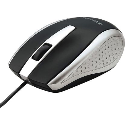 Verbatim Corded Notebook Optical Mouse - Silver1