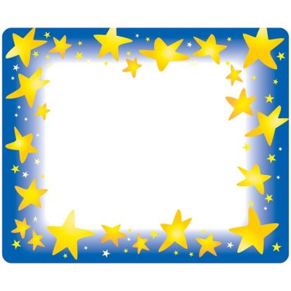 Trend Star Bright Self-adhesive Name Tags1