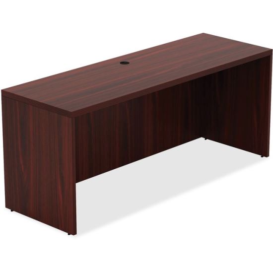 Lorell Chateau Series Mahogany Laminate Desking Credenza1