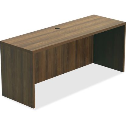 Lorell Chateau Series Walnut Laminate Desking Credenza1