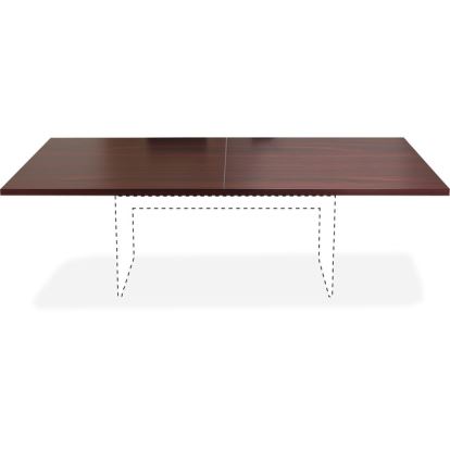 Lorell Chateau Series Mahogany 8' Rectangular Tabletop1