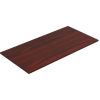 Lorell Chateau Series Mahogany 8' Rectangular Tabletop2