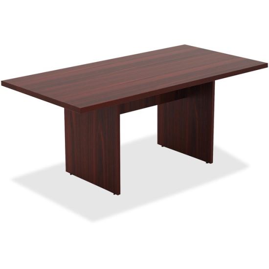 Lorell Chateau Series Mahogany 6' Rectangular Table1