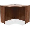 Lorell Essentials Series Walnut Laminate Corner Desk2