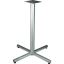 Lorell Silver Bistro-height X-leg Table Base1