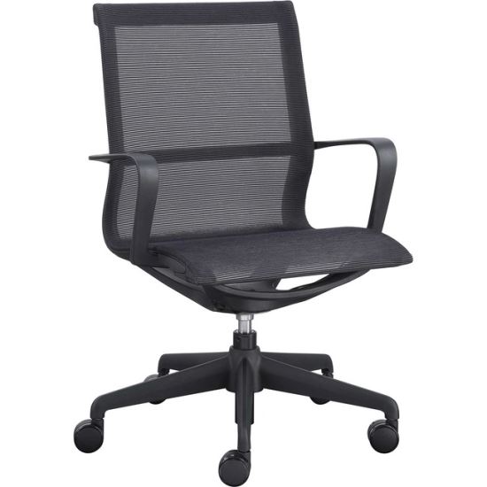 Lorell Executive Mesh Mid-back Chair1