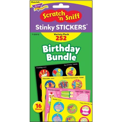 Trend Birthday Scratch 'n Sniff Stinky Stickers1
