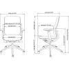 Lorell Mid-Back Chairs with Adjustable Arms2