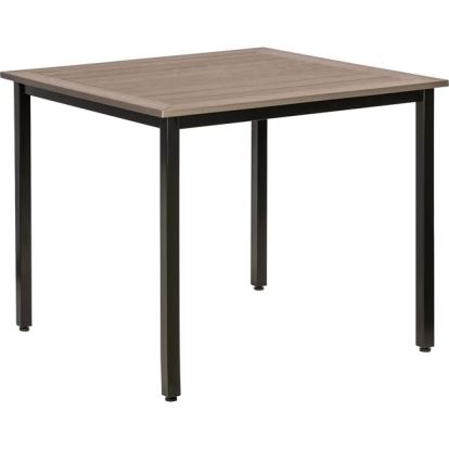 Lorell Charcoal Outdoor Table1
