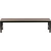 Lorell Charcoal Faux Wood Outdoor Bench2