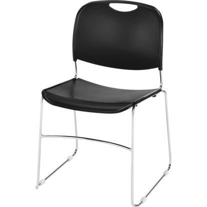 Lorell Lumbar Support Stacking Chair1