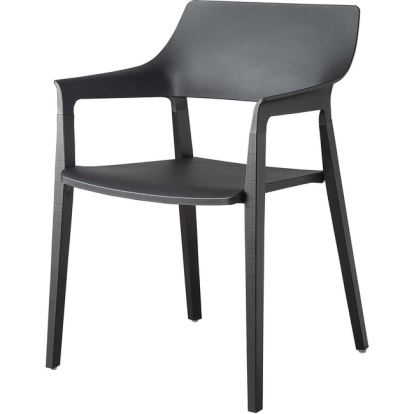 Lorell Wood Legs Stack Chairs1