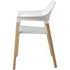 Lorell Wood Legs Stack Chairs4