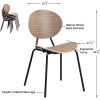 Lorell Bentwood Cafe Chairs6