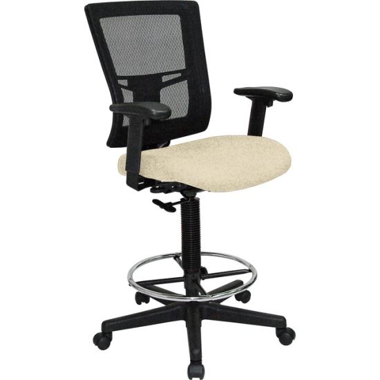 Lorell Mesh Back Drafting Stool1