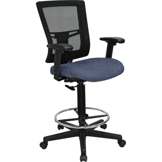 Lorell Mesh Back Drafting Stool1