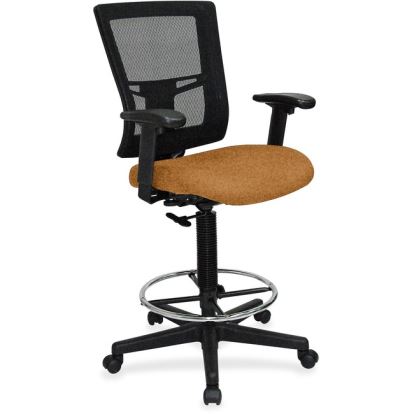 Lorell Mesh Back Drafting Stool1