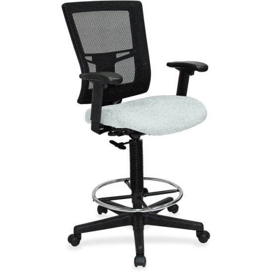 Lorell Mesh Back Drafting Stool1