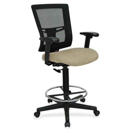 Lorell Mesh Back Drafting Stool1