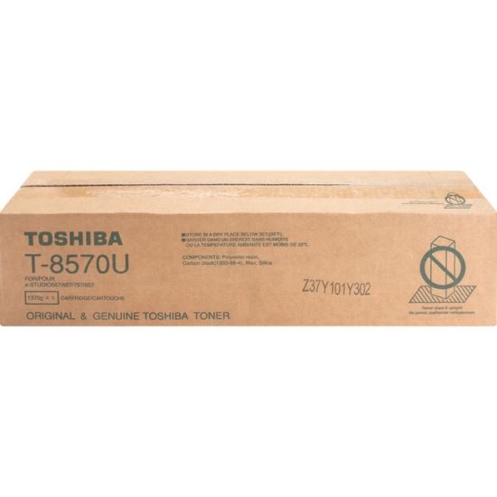 Toshiba T8570U Original Laser Toner Cartridge - Black - 1 Each1