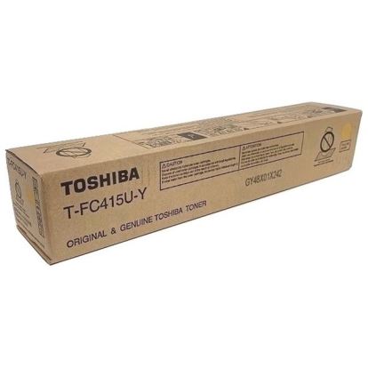 Toshiba Original Laser Toner Cartridge - Yellow - 1 Each1