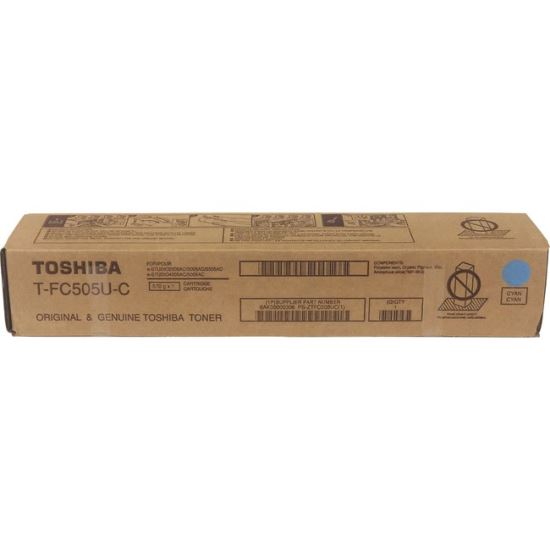 Toshiba Original High Yield Laser Toner Cartridge - Cyan - 1 Each1