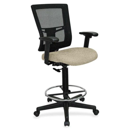 Lorell Mesh Back Drafting Stool1