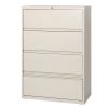 Lorell Receding Lateral File with Roll Out Shelves - 4-Drawer2
