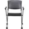 Lorell Plastic Arms/Back Nesting Chair2