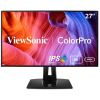 ViewSonic VP2768a-4K 27" ColorPro 4K UHD IPS Monitor with 90W Powered USB C, RJ45, sRGB and HDR101