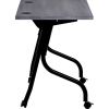 Lorell Charcoal Flip Top Training Table6