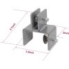 Lorell Mounting Bracket for Workstation Panel - Gray, Silver2