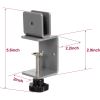 Lorell Mounting Bracket for Workstation Panel - Gray, Silver2