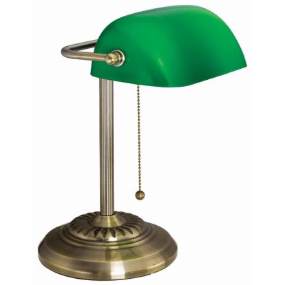 Victory Light Banker's Brass Desk Lamp1