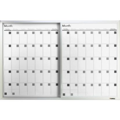 Lorell Magnetic Dry-Erase Calendar Board1