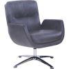 Lorell Distressed Soft Touch Lounge Chair1