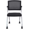 Lorell Armless Mesh Back Training Chair2