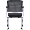 Lorell Armless Mesh Back Training Chair3